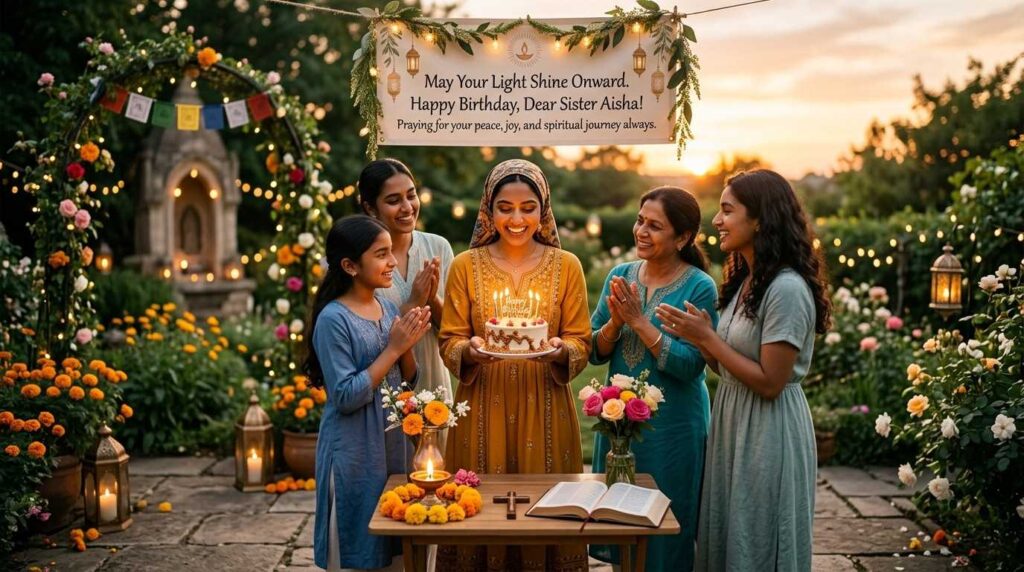 🙏 Spiritual birthday wishes for sister