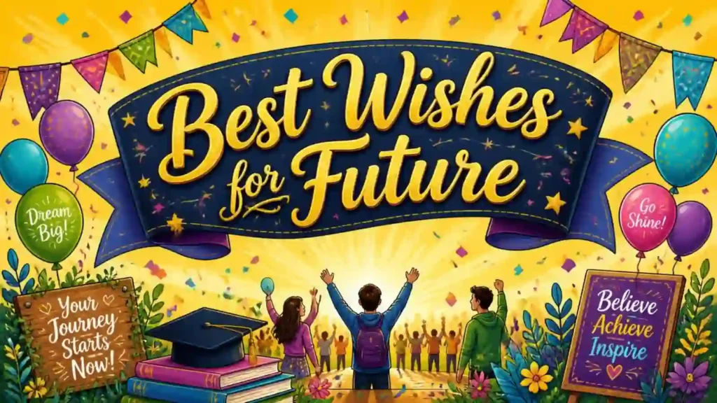 🎉 Celebration Best Wishes for Future