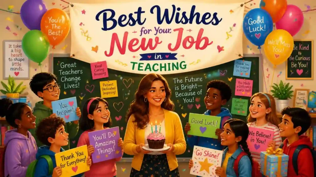 🎉 Celebration Best Wishes for New Job
