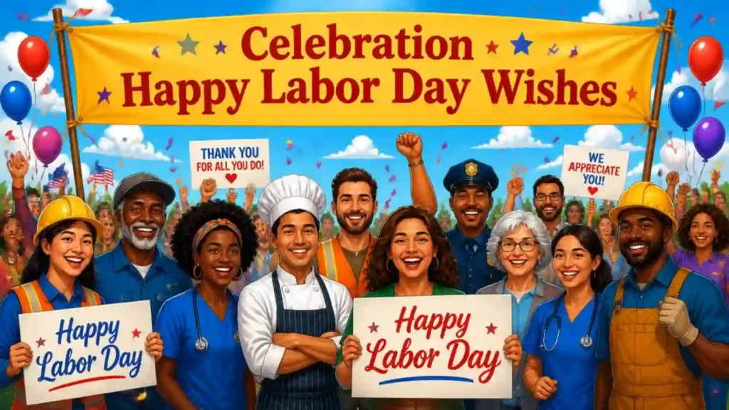 🎉 Celebration Happy Labor Day Wishes