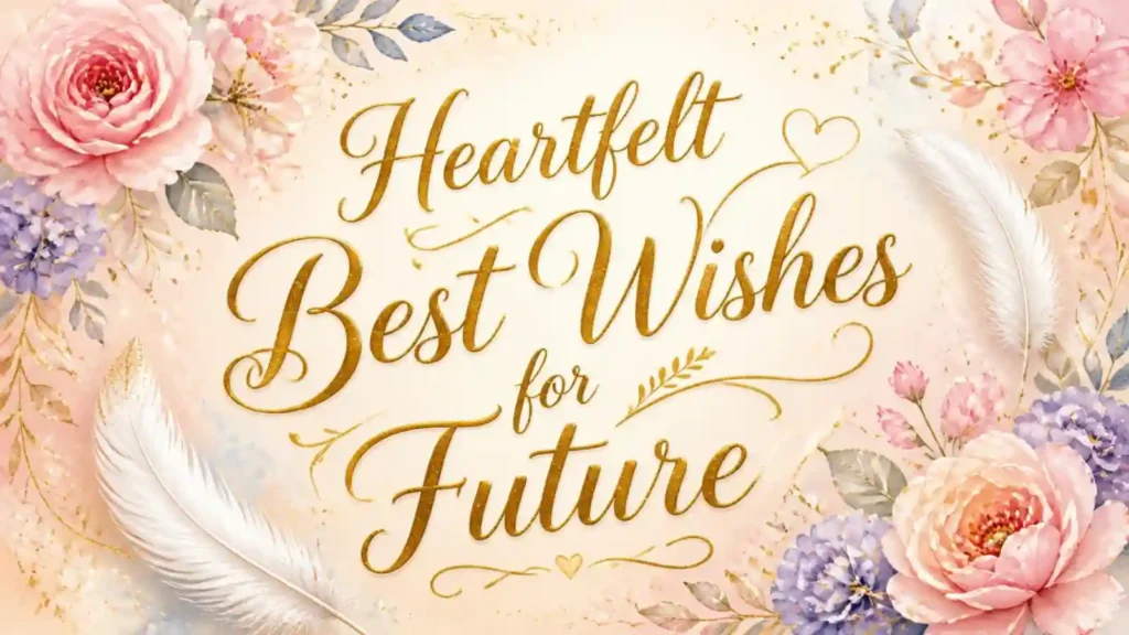 Heartfelt Best Wishes for Future