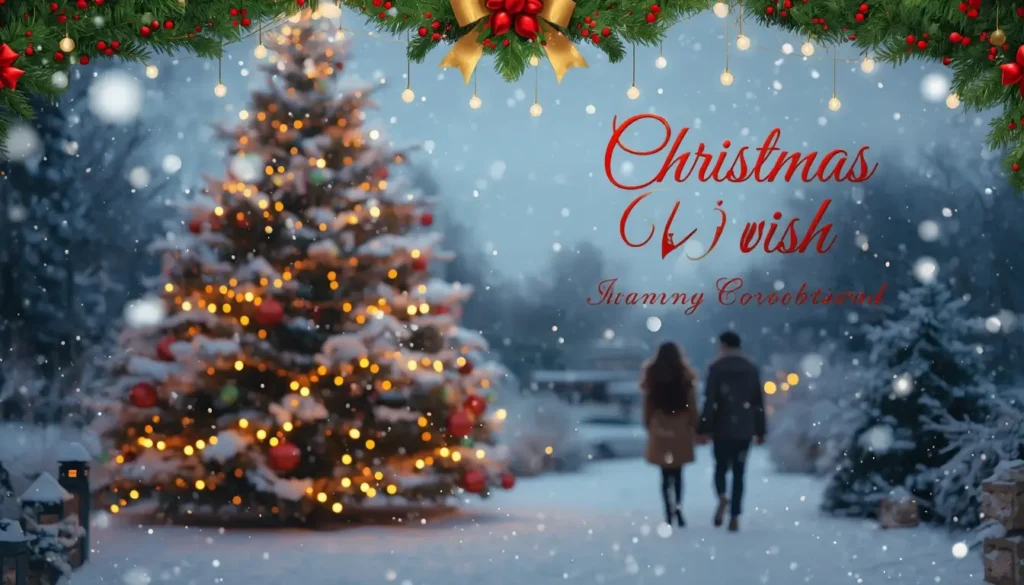 💖 Romantic Short Christmas Wishes