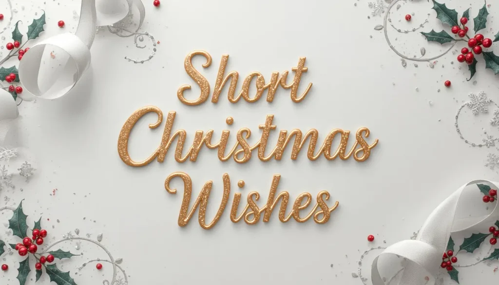 ❤️ Heartfelt Short Christmas Wishes
