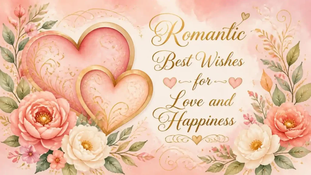 💖 Romantic Best Wishes for Love and Happiness