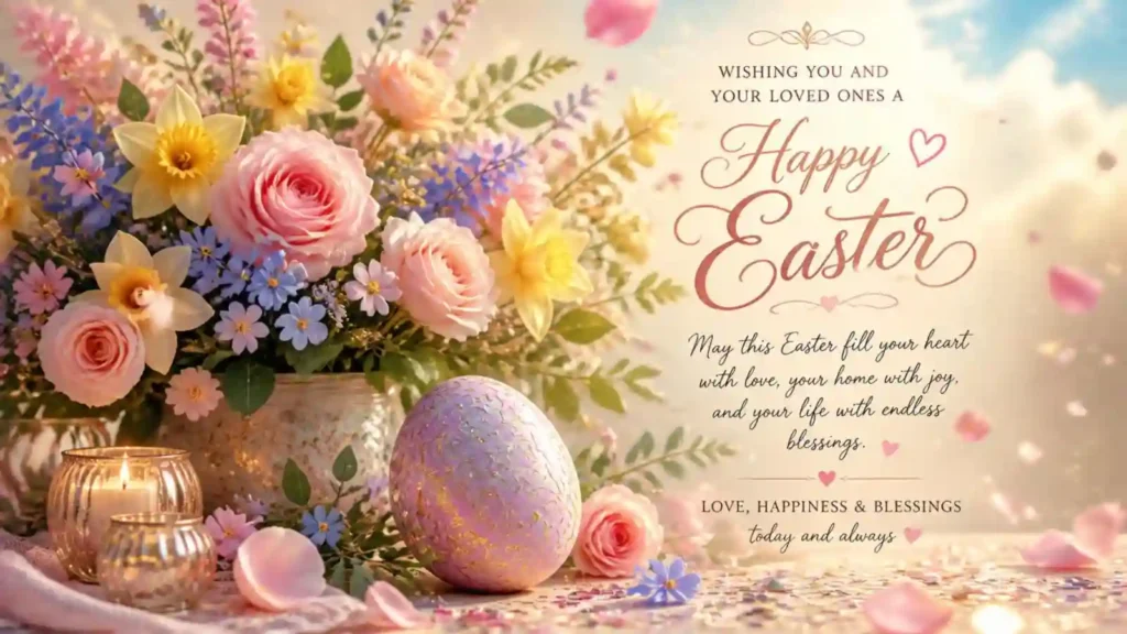  Romantic Happy Easter Wishes