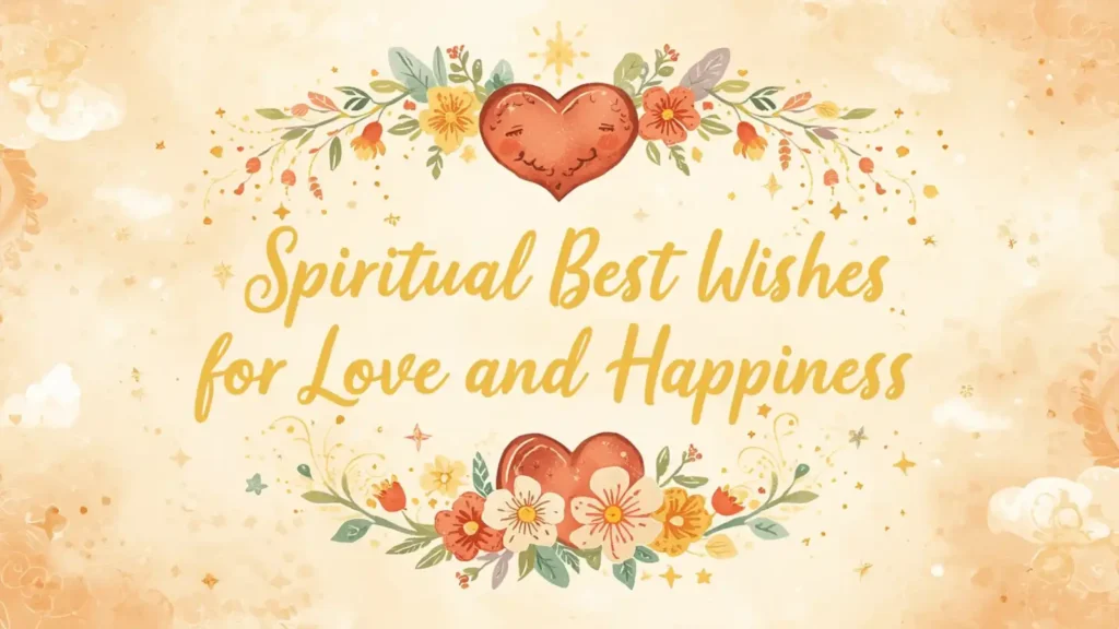 🙏 Spiritual Best Wishes for Love and Happiness