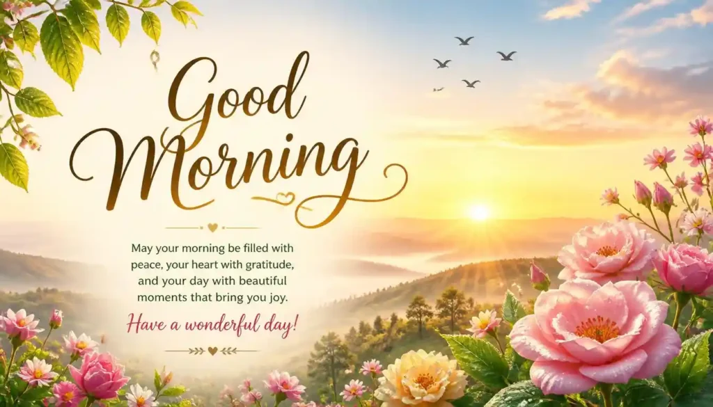 ✨ Unique New Beautiful Good Morning Wishes