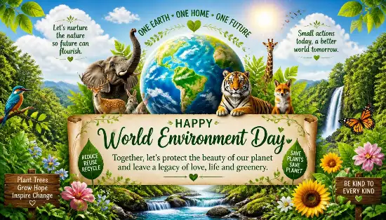 ✨ Unique World Environment Day Wishes