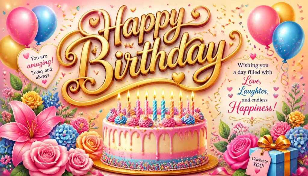 ❤️ Heartfelt- Happy Birthday- Wishes -Images
