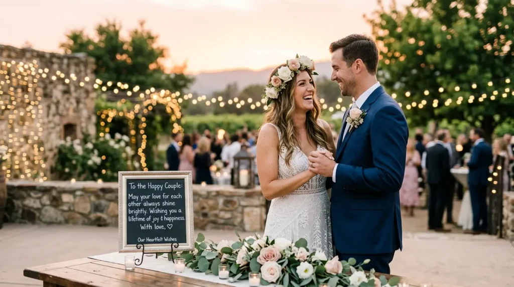 ❤️ Heartfelt Wedding Wishes Message