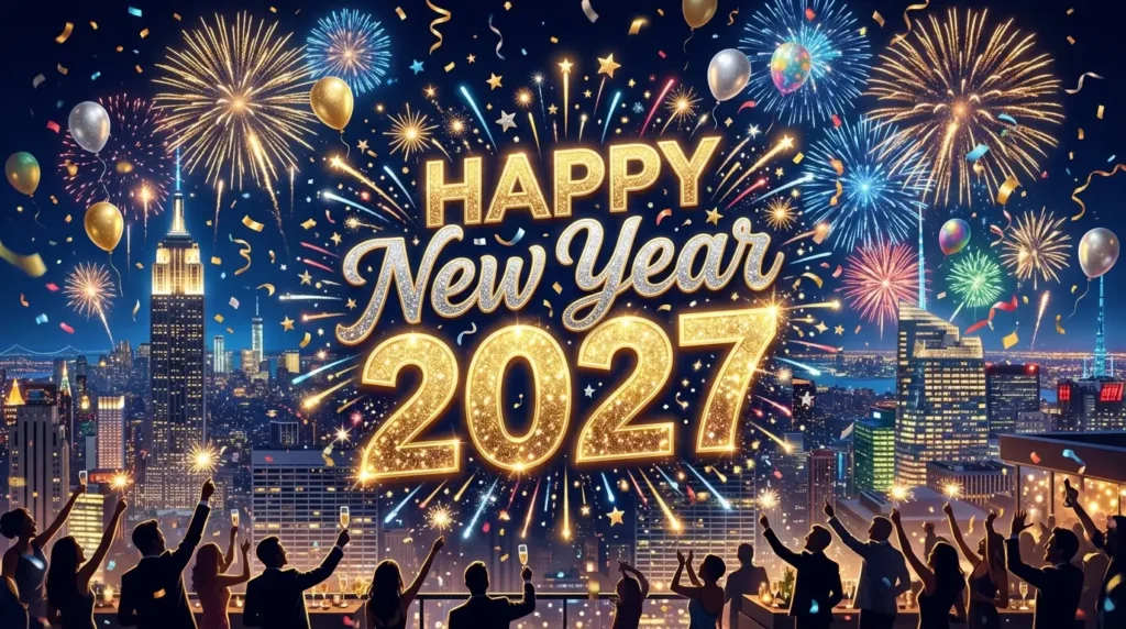 🎉 Celebration Animated Happy New Year Wishes