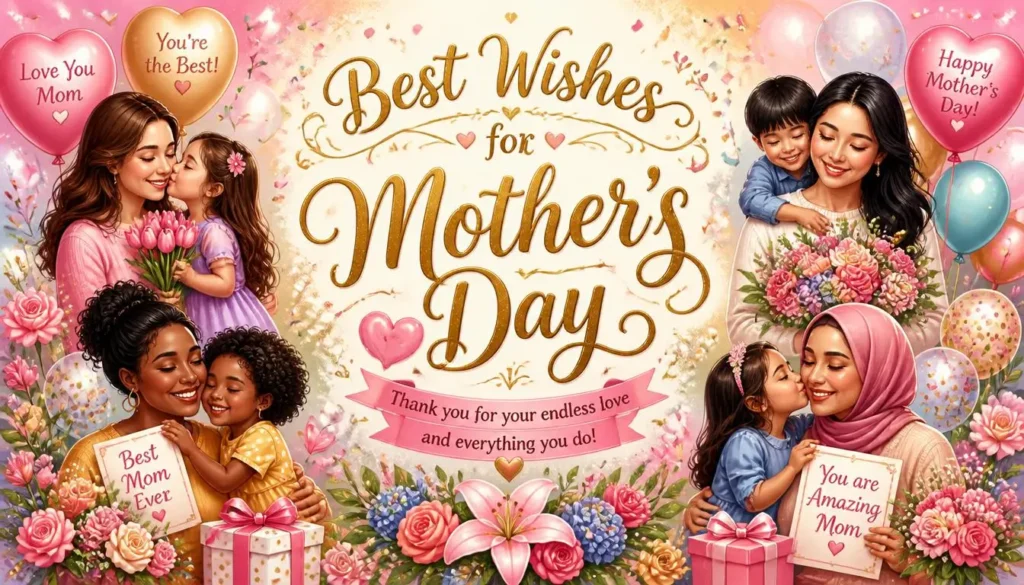 🎉 Celebration Best Wishes for Mother Day
