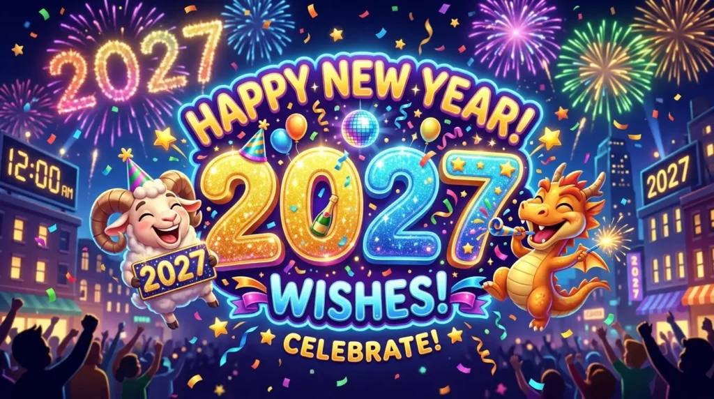 😂 Funny Animated Happy New Year Wishes