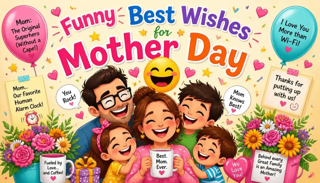 😂 Funny Best Wishes for Mother Day
