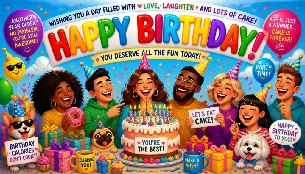 😂 Funny Happy Birthday- Wishes -Images