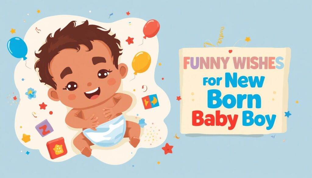 😂 Funny Wishes for New Born Baby Boy