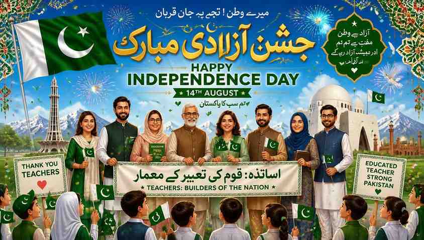 Happy Independence Day Wishes for Teachers