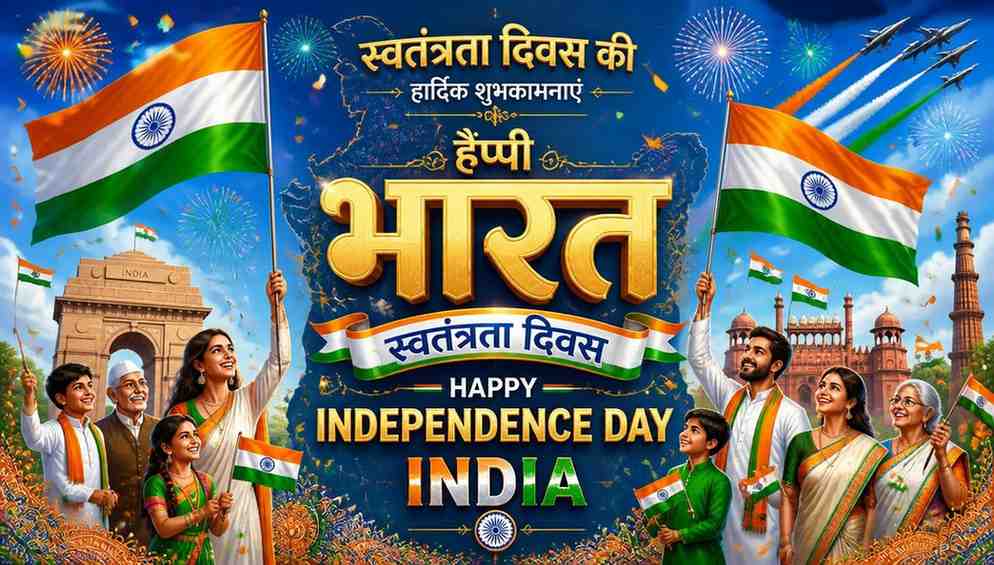 Heartfelt Happy Independence- Day India- Wishes