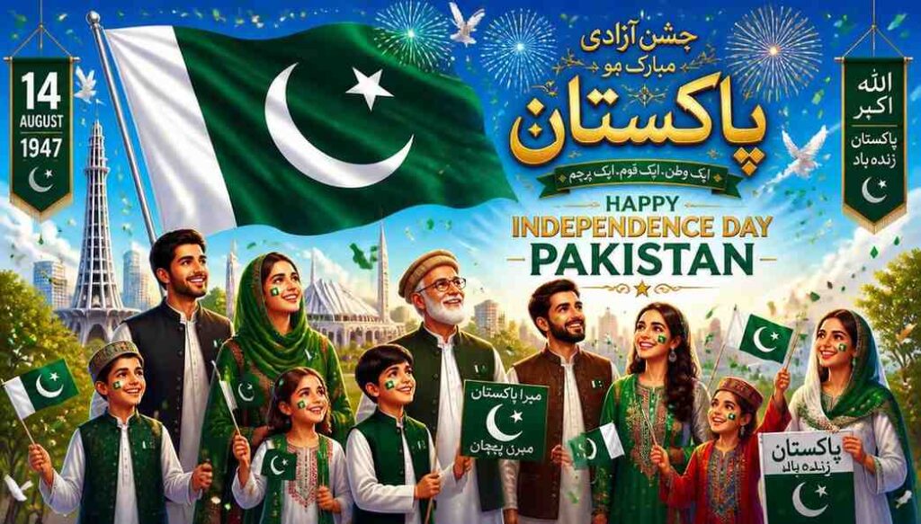 Heartfelt Happy Independence -Day Pakistan- Wishes