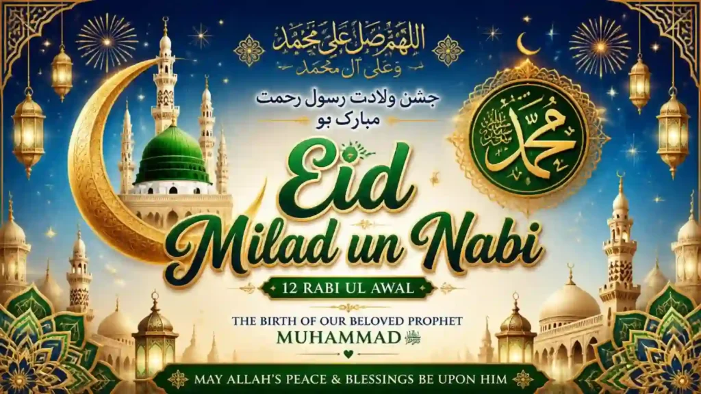 Eid Milad un Nabi Post for Facebook