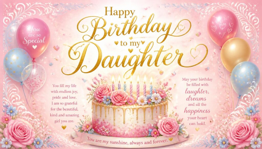 Best Birthday Wishes for Daughter