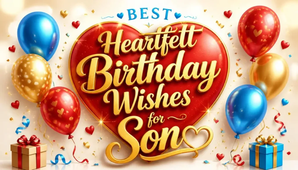 β€οΈ Heartfelt Birthday Wishes for Son