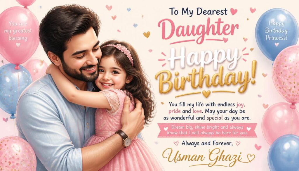 Birthday Wishes for Daughter from Dad