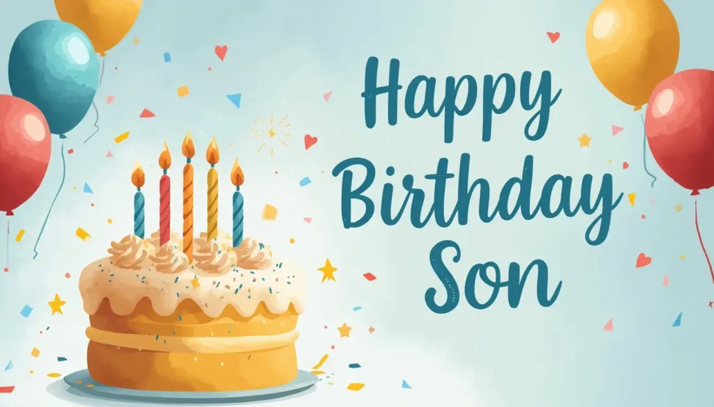 π¨ Birthday Wishes for Adult Son