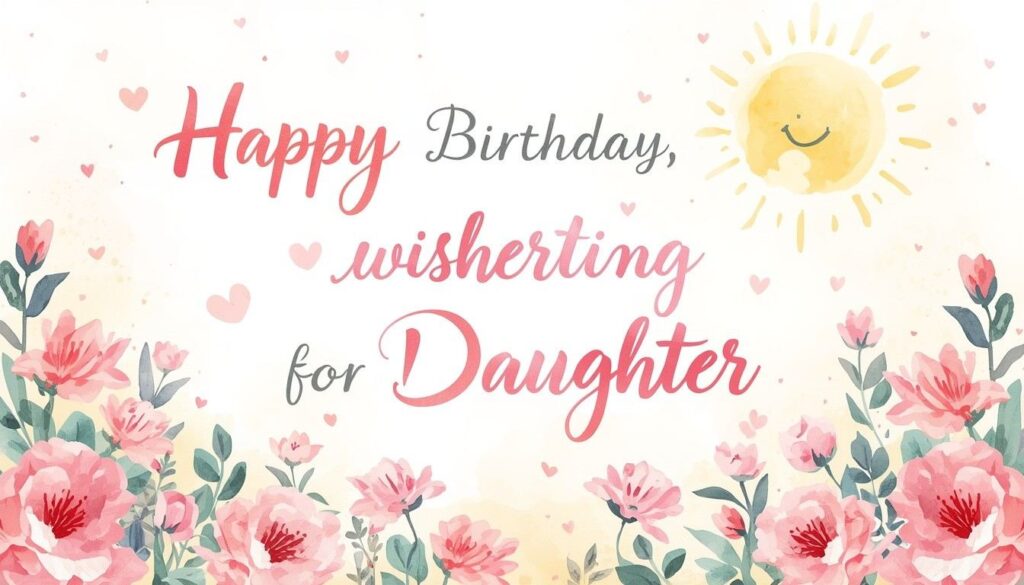 Inspirational Birthday Wishes for Daughter