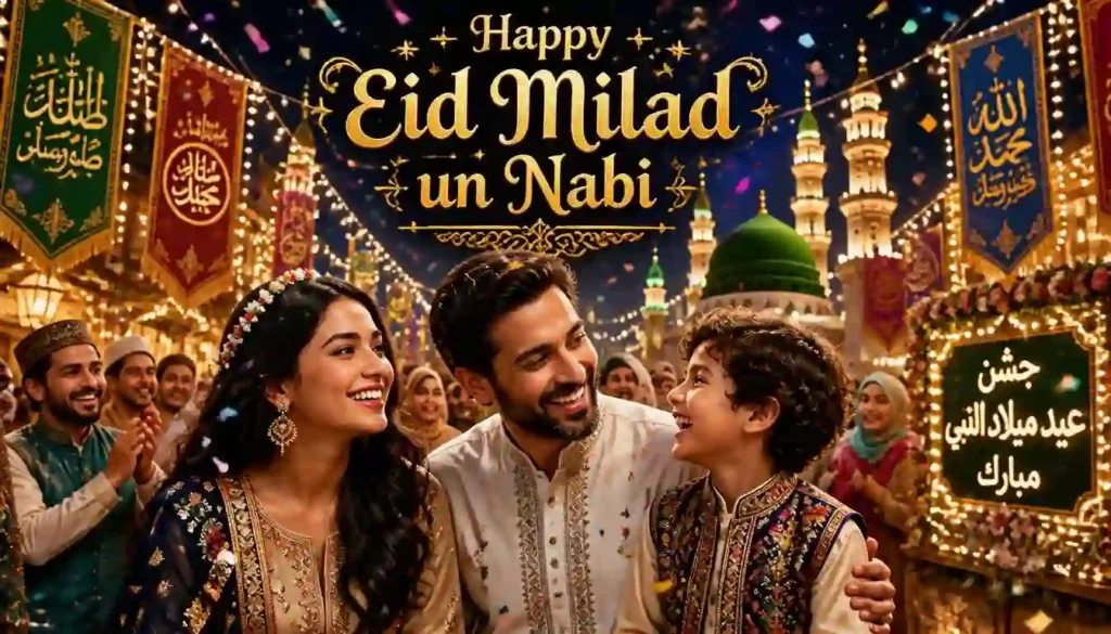 Short & Social Happy Eid Milad un Nabi