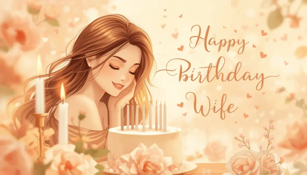 3. Romantic Birthday Wishes for Wife