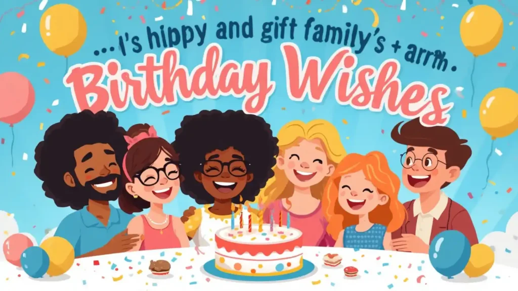 4. Funny Birthday Wishes for Family
