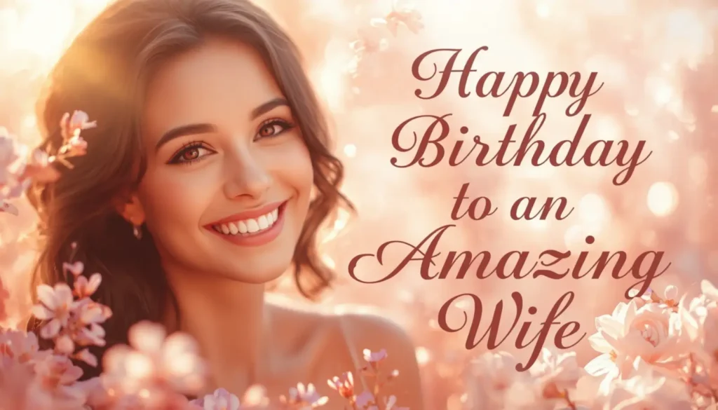 4. Inspirational Birthday Wishes for Wife