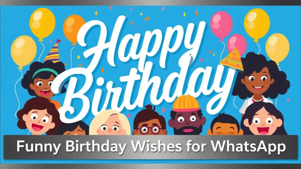 9. Funny Birthday Wishes for WhatsApp
