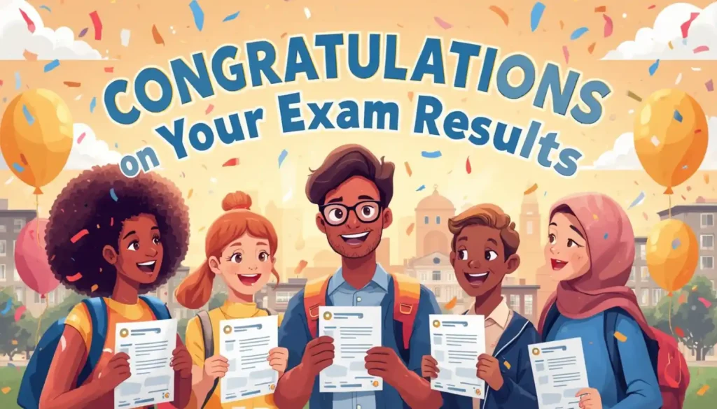 Celebration Exam Results Wishes