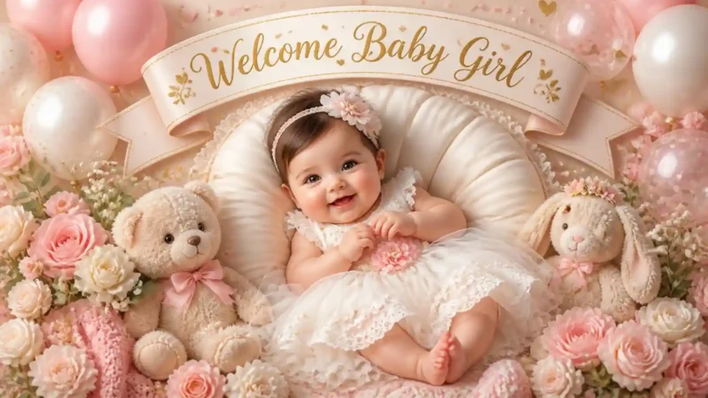 Funny Welcome New Baby Girl Wishes