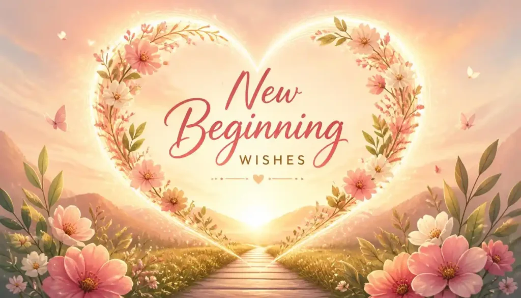 Heartfelt New Beginning Wishes