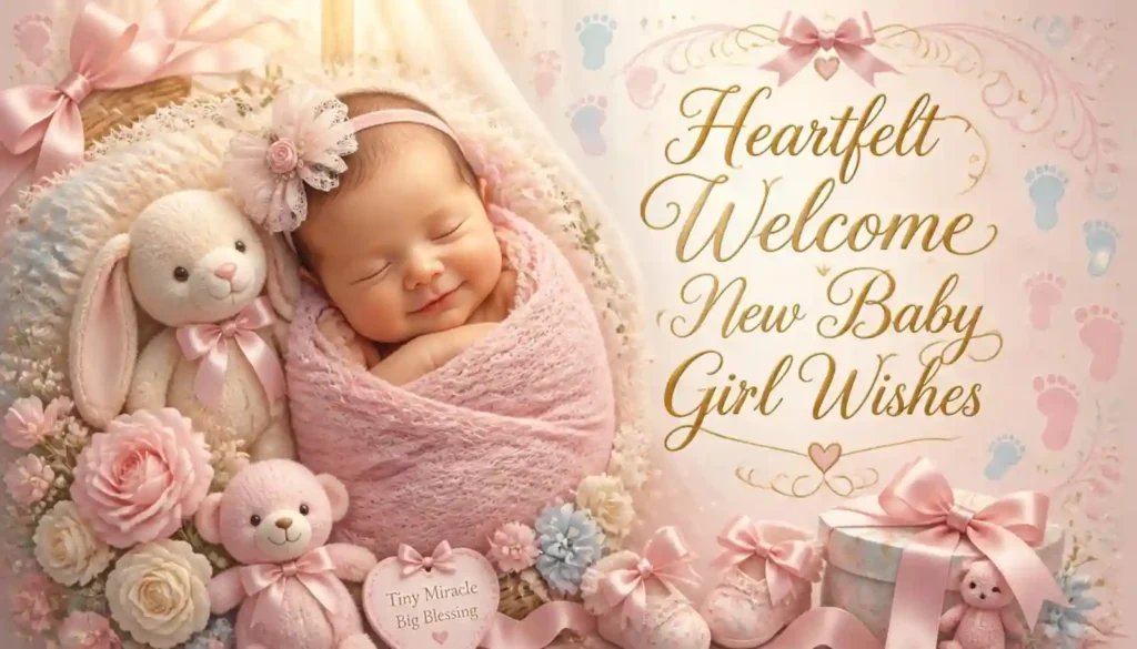 Heartfelt Welcome New Baby Girl Wishes