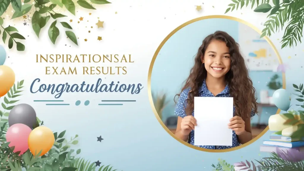 Inspirational Exam Results Wishes