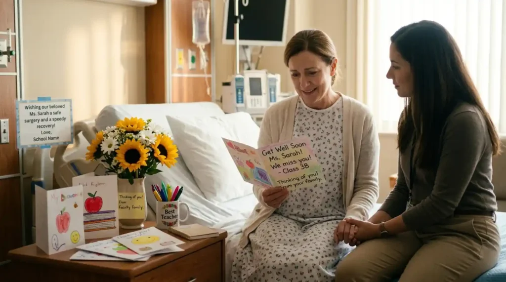 Wishes Before Surgery for a Teacher