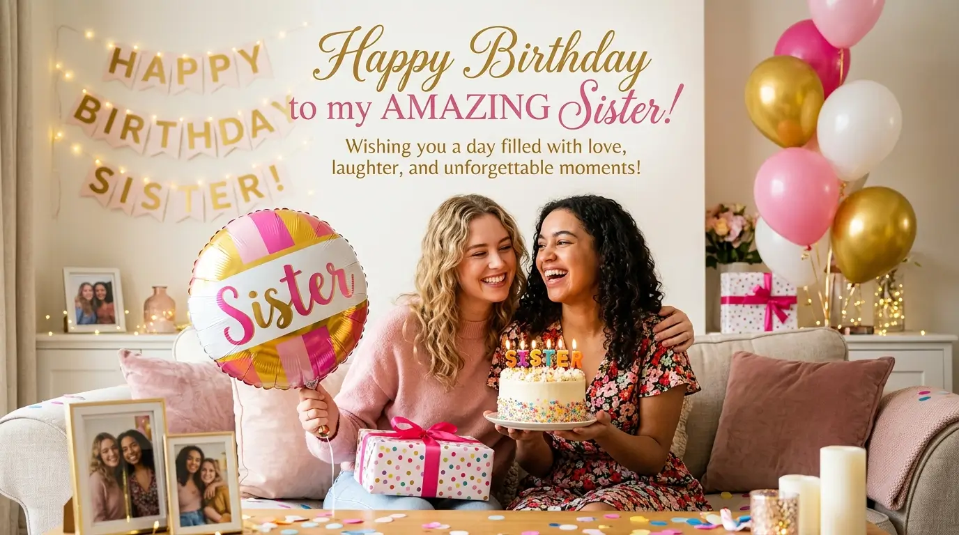 Birthday Wishes for Sister